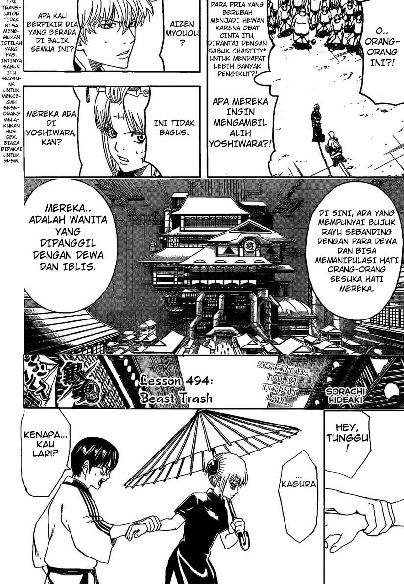Gintama Chapter 494 - halaman 6