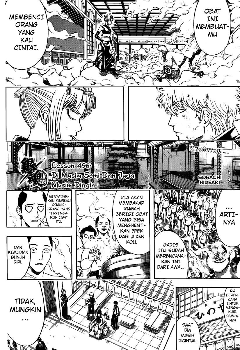 Gintama Chapter 496 - halaman 6