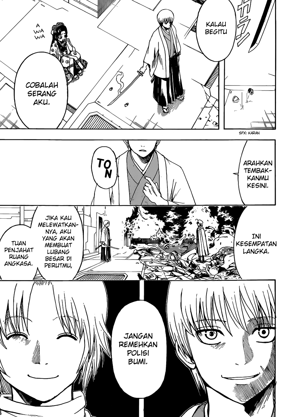Gintama Chapter 505 - halaman 10
