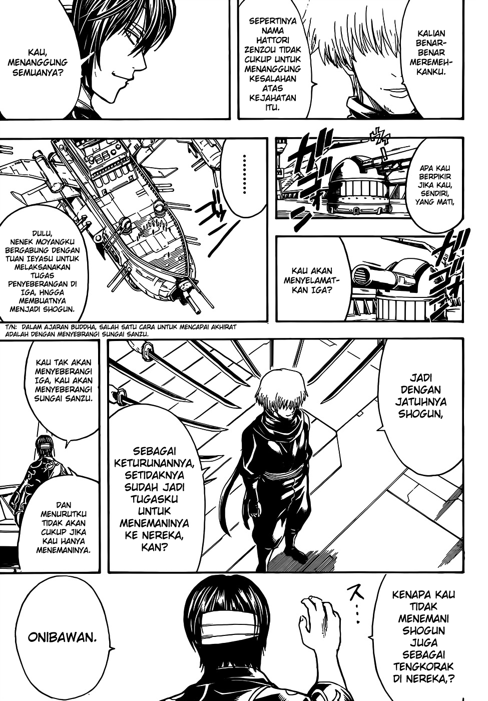 Gintama Chapter 508 - halaman 10