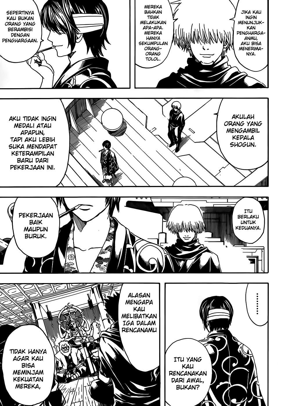 Gintama Chapter 508 - halaman 8