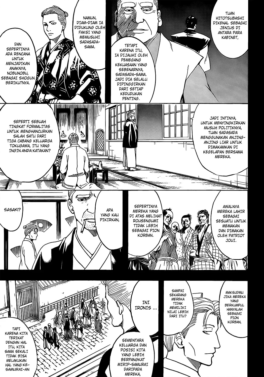 Gintama Chapter 537 - halaman 10