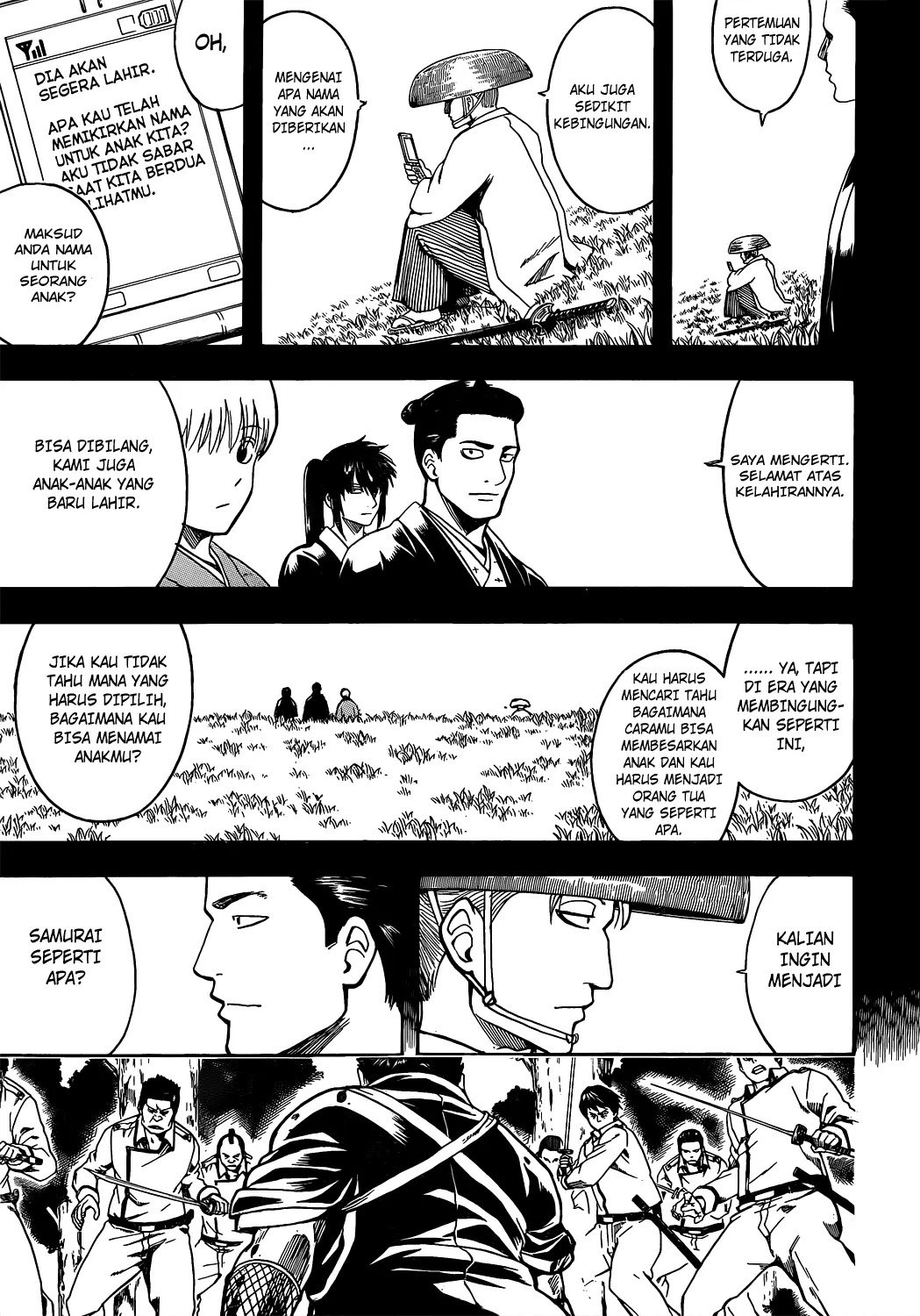 Gintama Chapter 537 - halaman 14