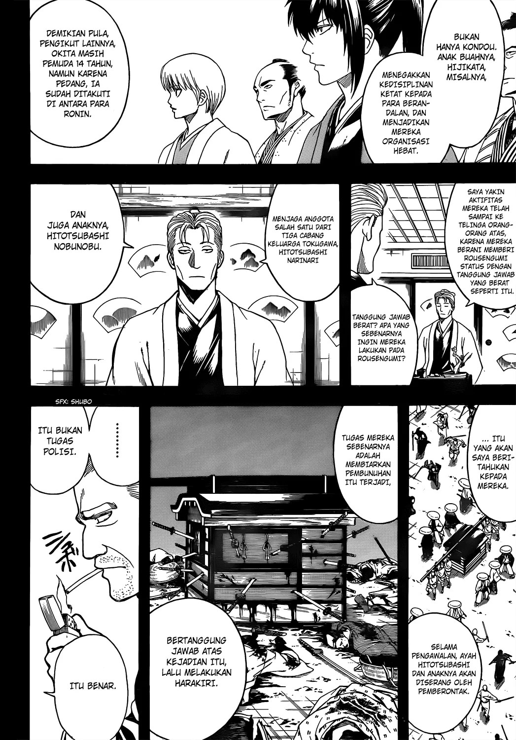 Gintama Chapter 537 - halaman 9