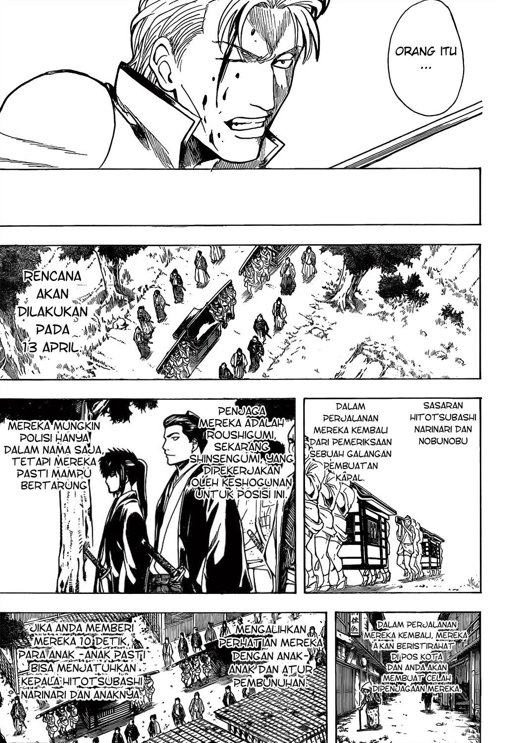 Gintama Chapter 539 - halaman 8