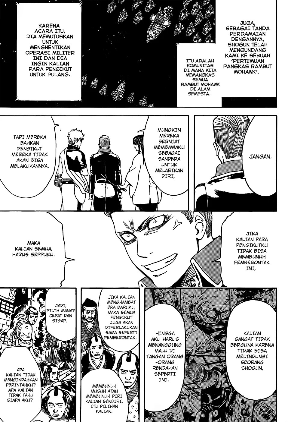 Gintama Chapter 558 - halaman 9