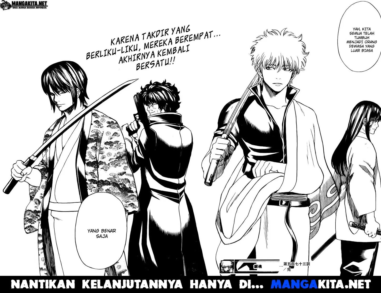 Gintama Chapter 573 - halaman 19