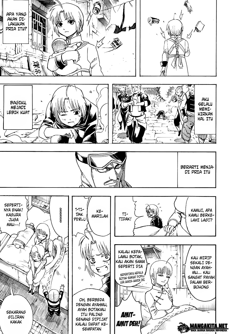 Gintama Chapter 580 - halaman 14