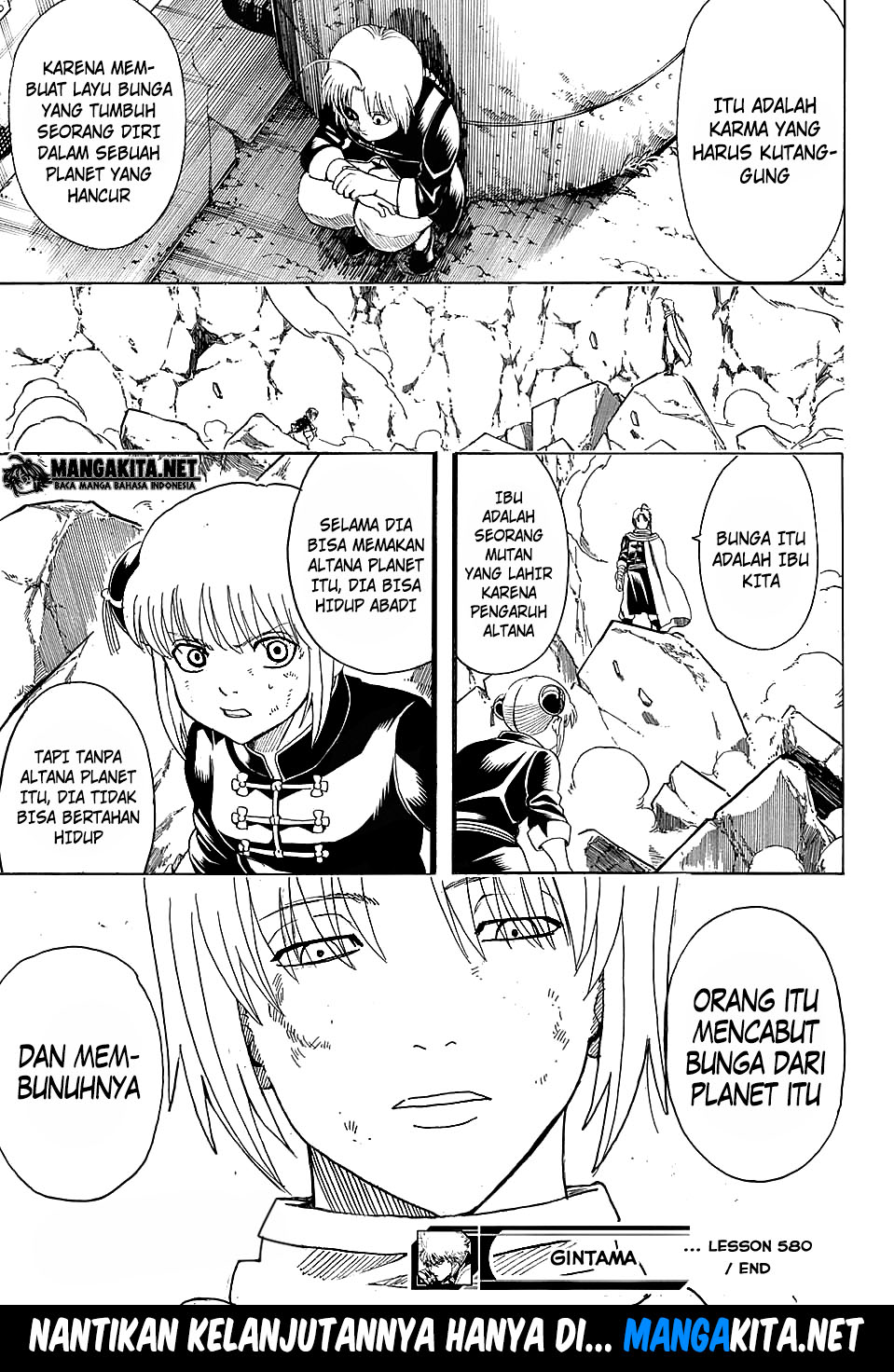 Gintama Chapter 580 - halaman 20