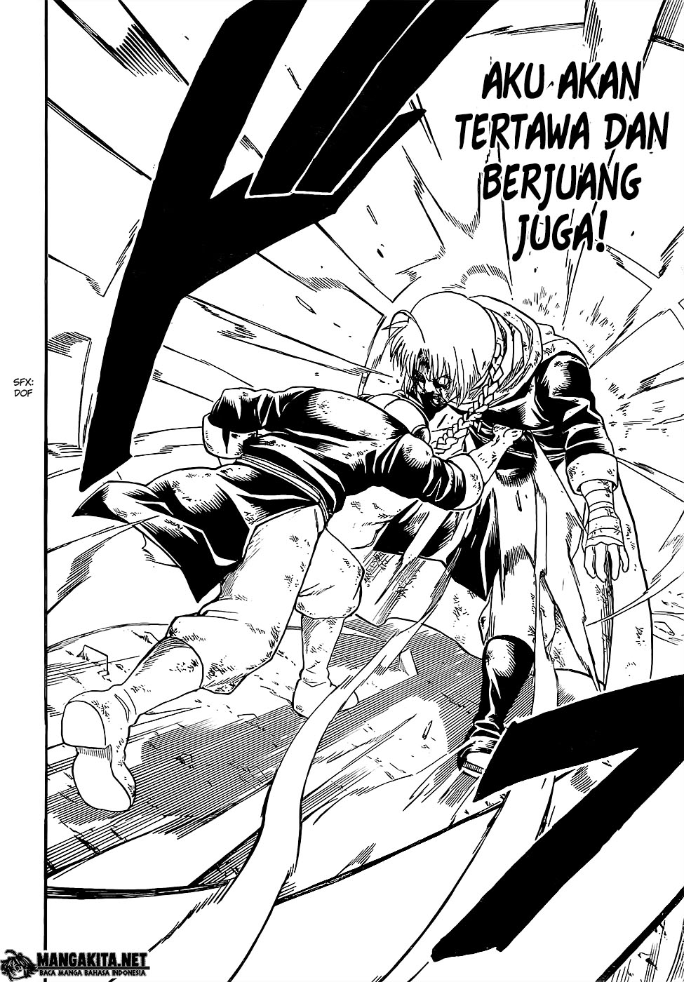 Gintama Chapter 588 - halaman 18