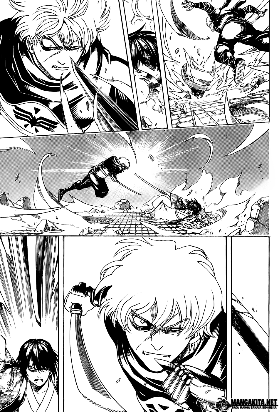 Gintama Chapter 590 - halaman 17