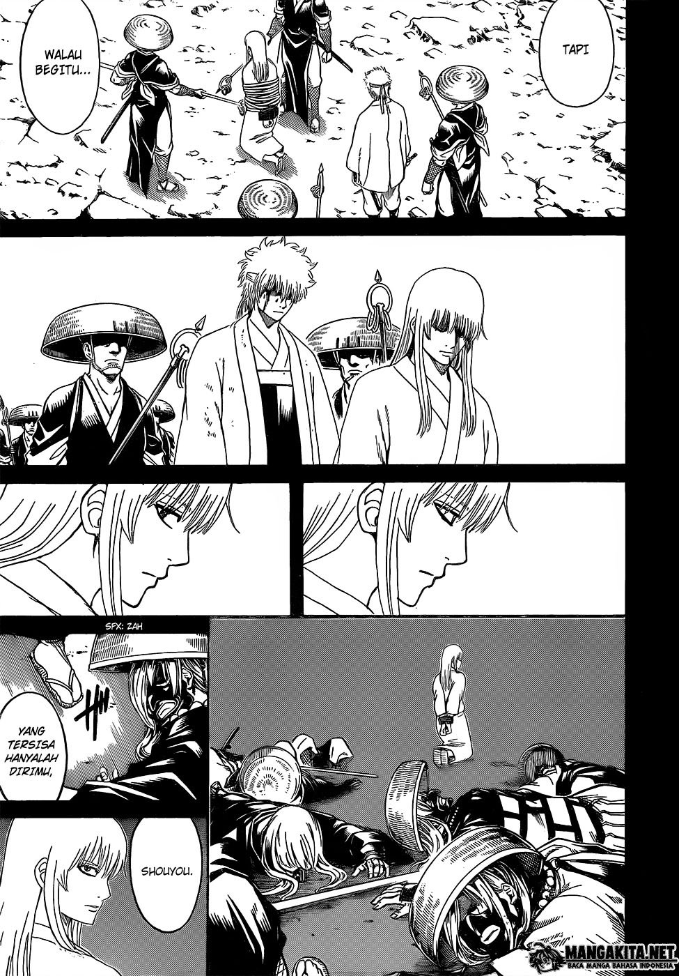Gintama Chapter 593 - halaman 17