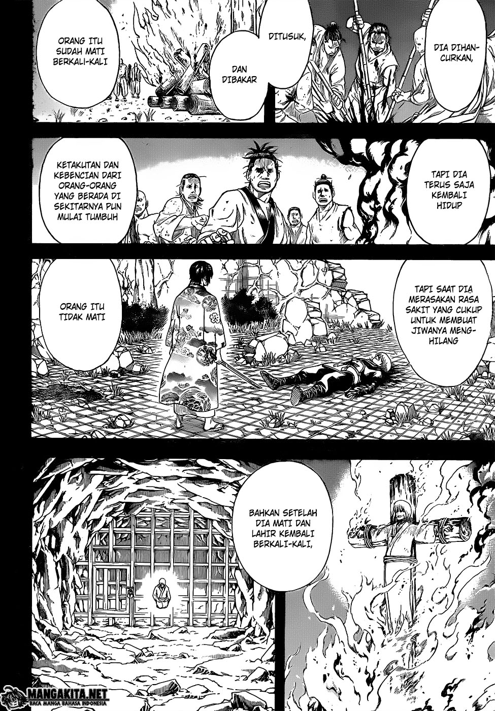 Gintama Chapter 593 - halaman 8