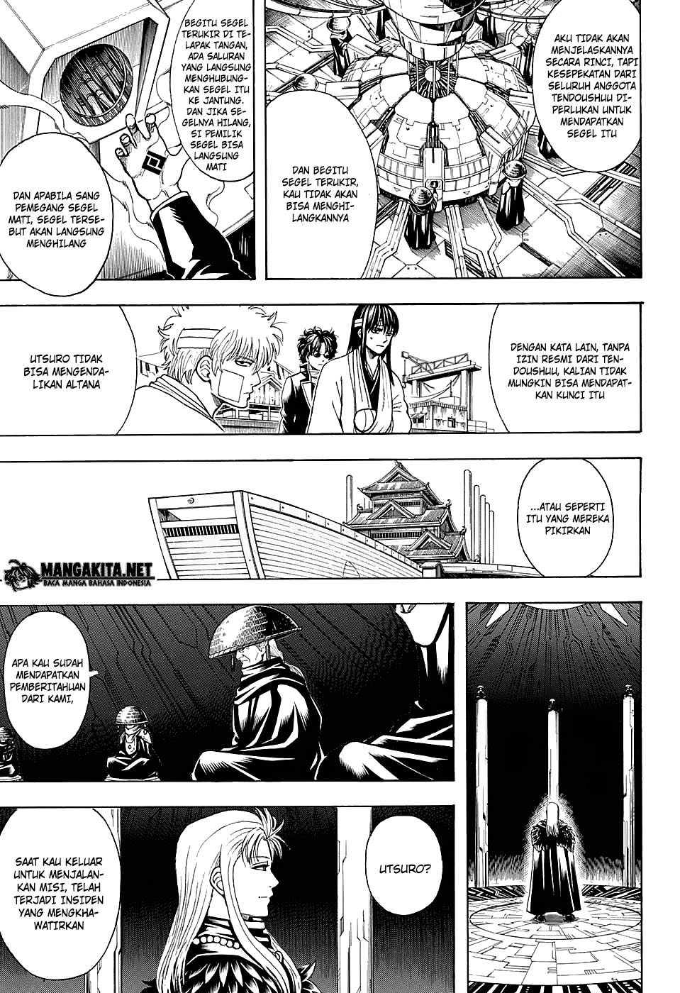 Gintama Chapter 594 - halaman 10