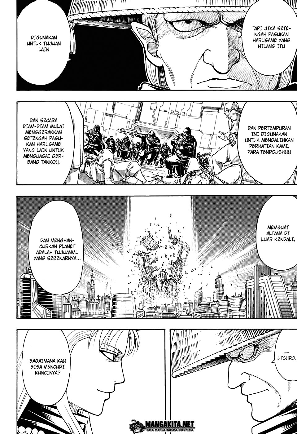 Gintama Chapter 594 - halaman 13