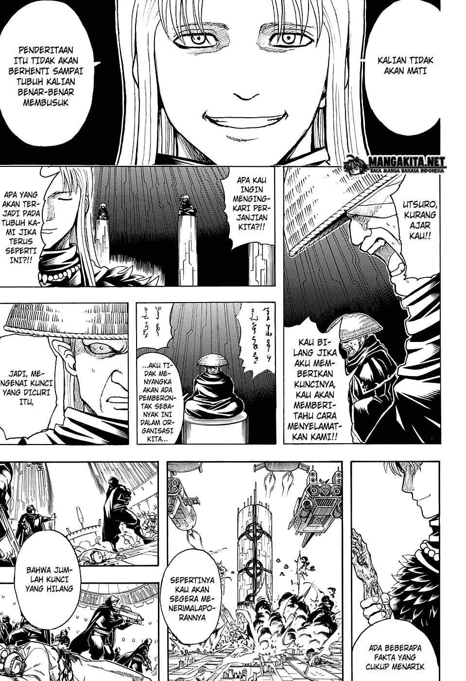 Gintama Chapter 594 - halaman 16