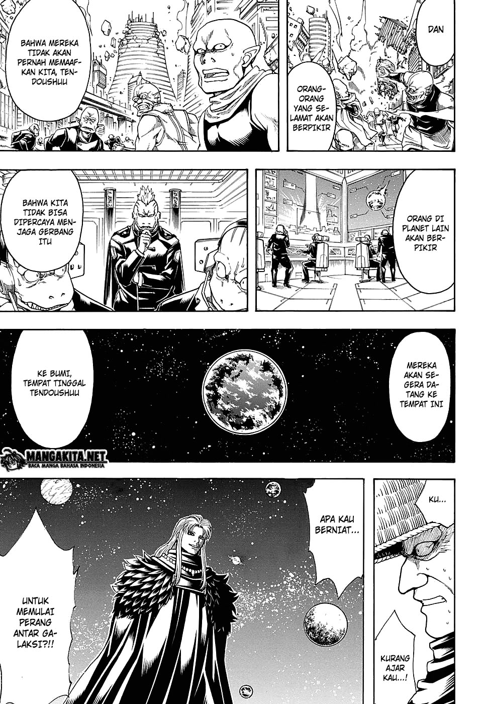 Gintama Chapter 594 - halaman 18