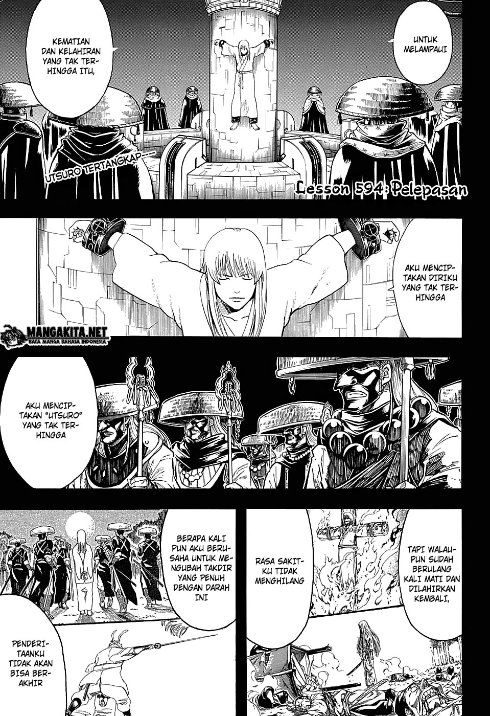 Gintama Chapter 594 - halaman 4