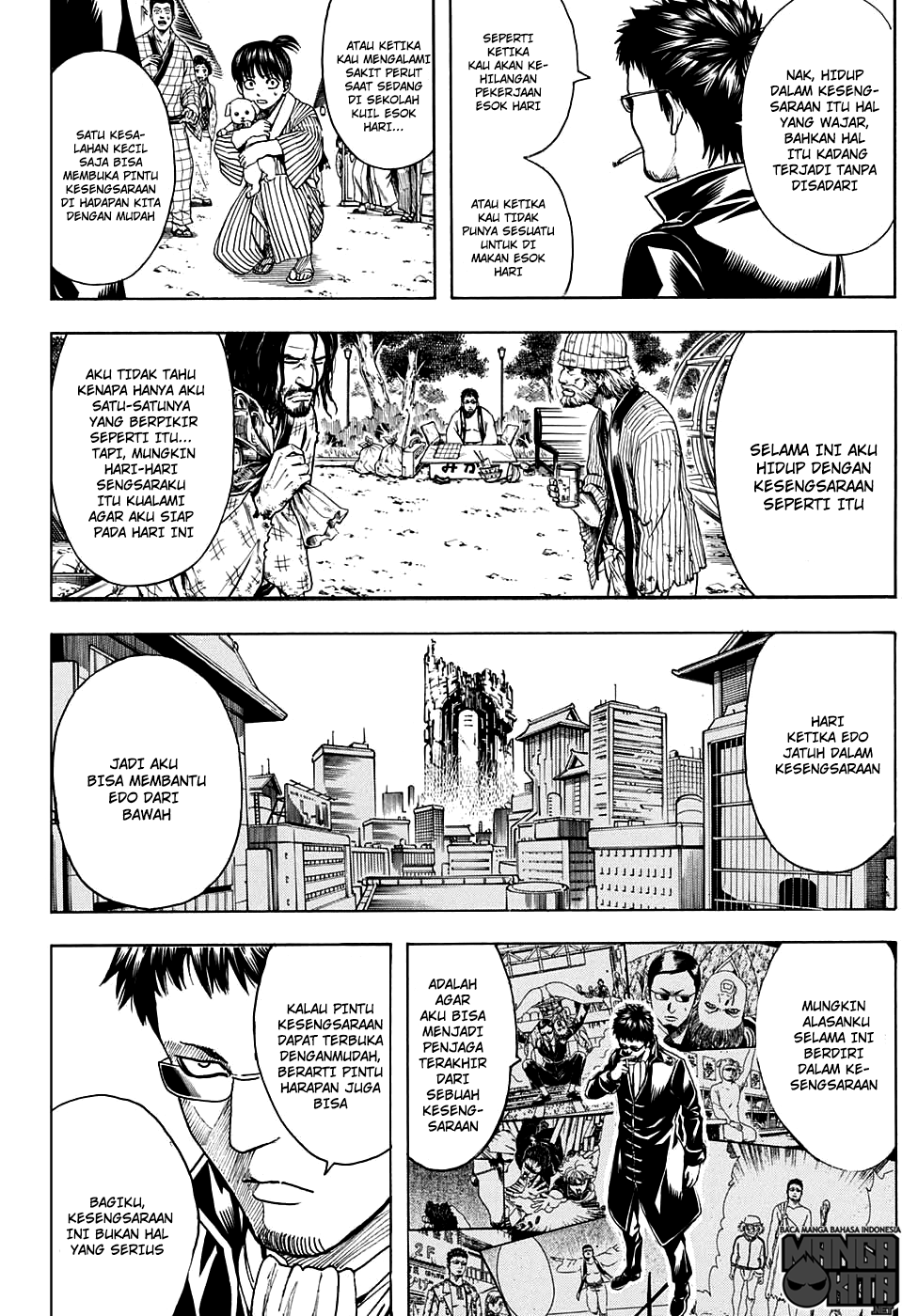 Gintama Chapter 597 - halaman 8