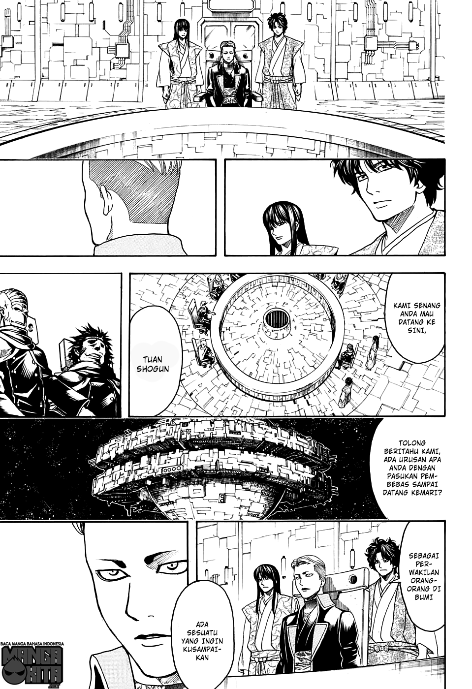 Gintama Chapter 599 - halaman 10
