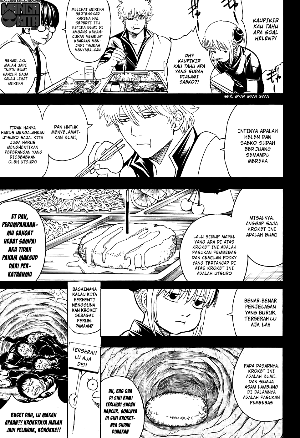 Gintama Chapter 599 - halaman 4