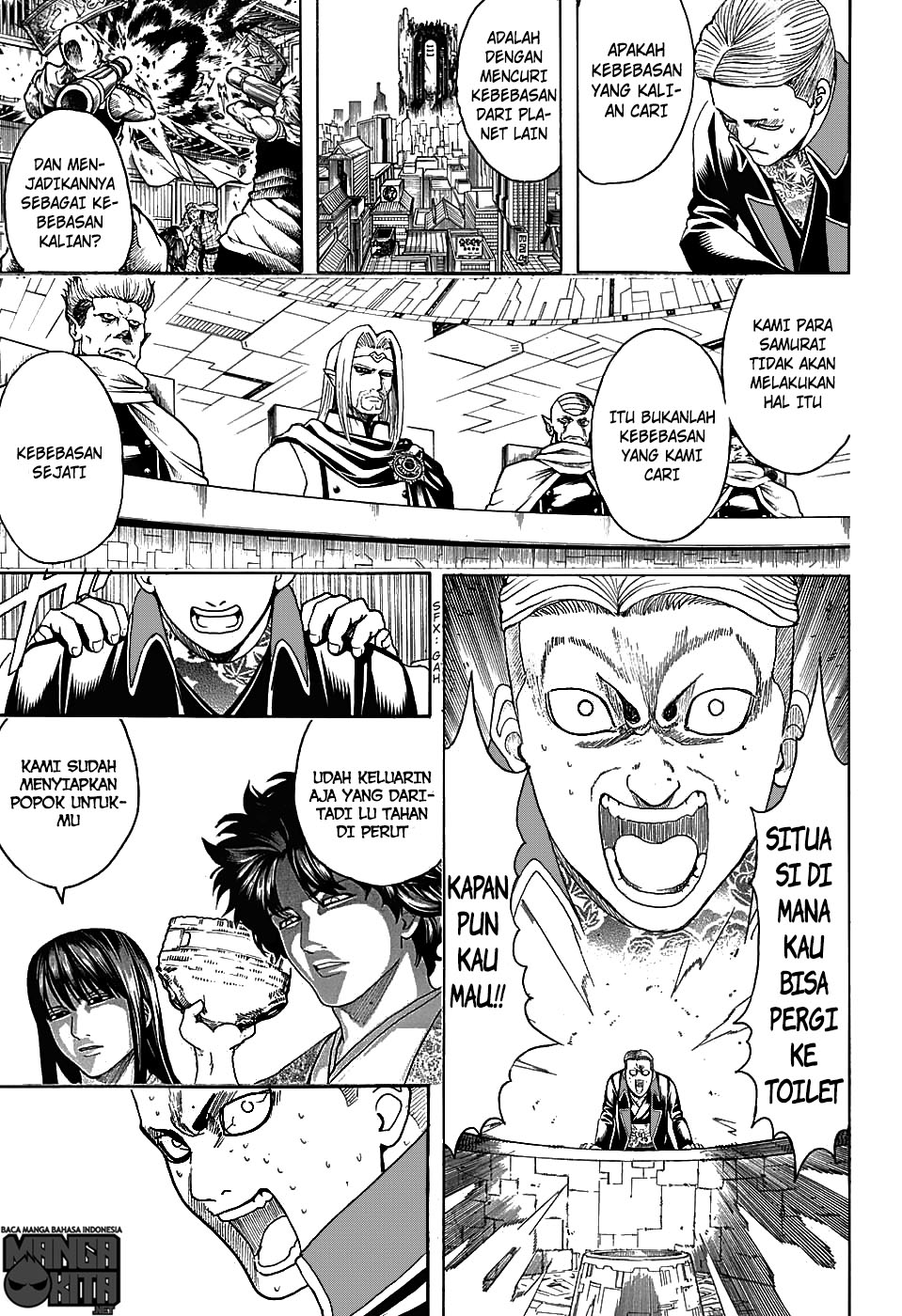 Gintama Chapter 600 - halaman 6