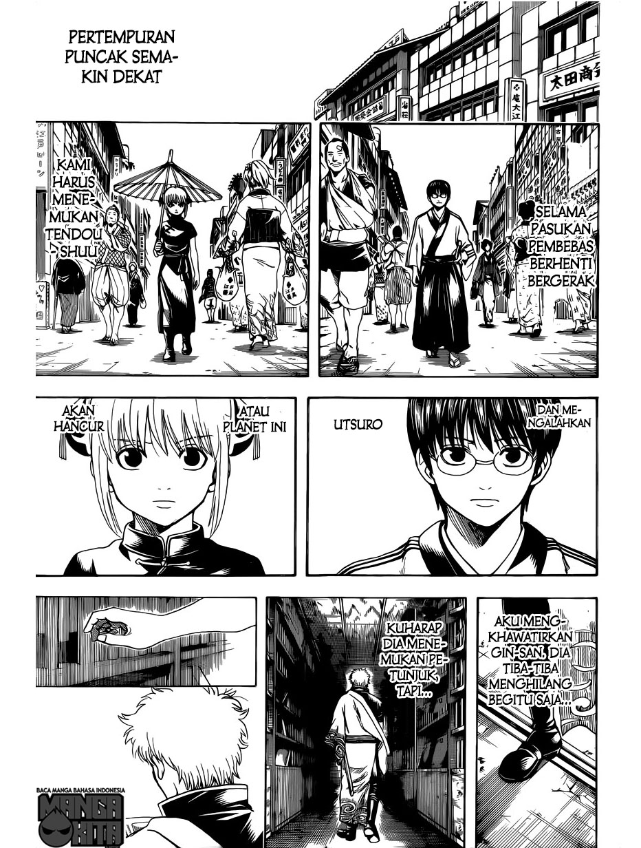 Gintama Chapter 601 - halaman 10