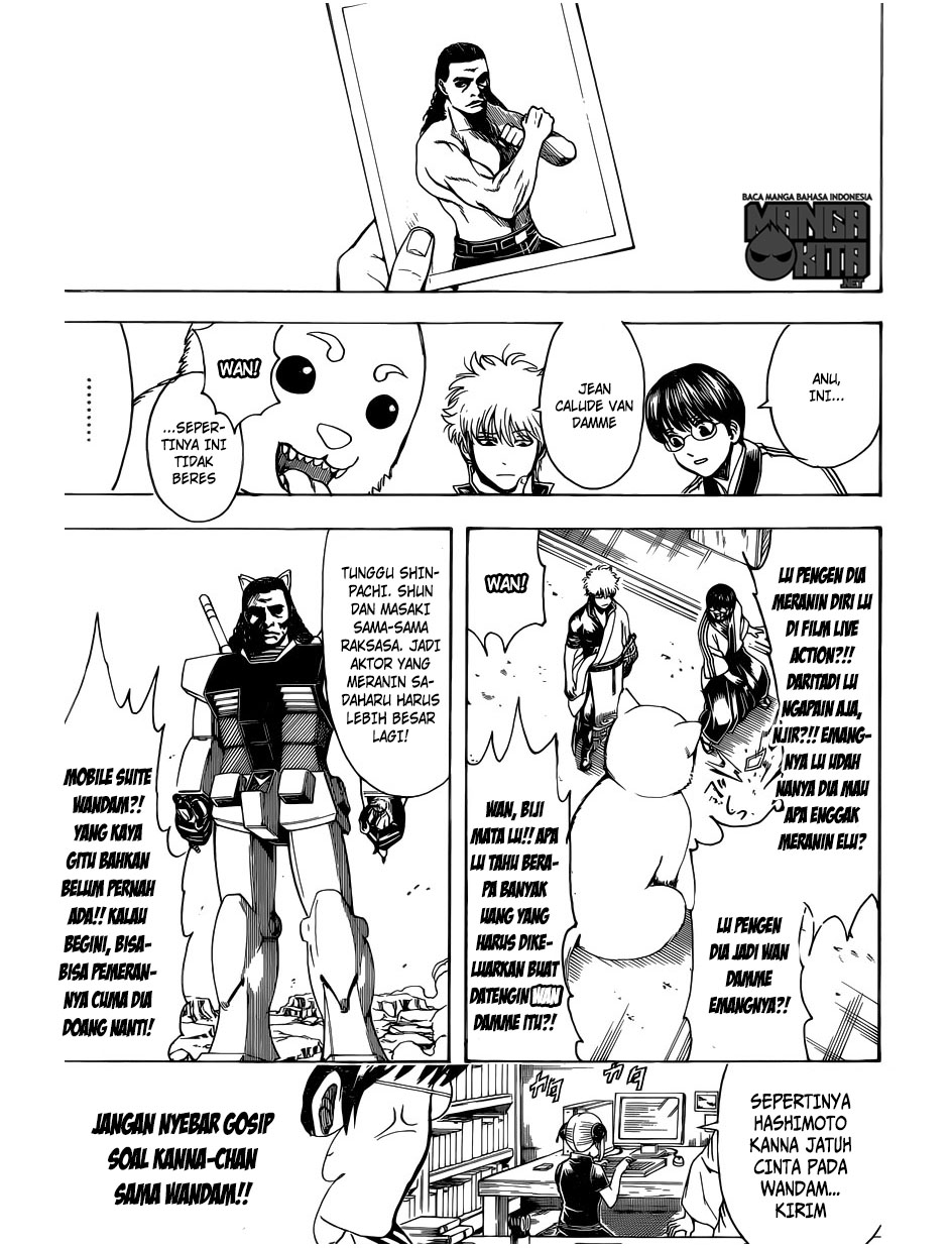Gintama Chapter 601 - halaman 14
