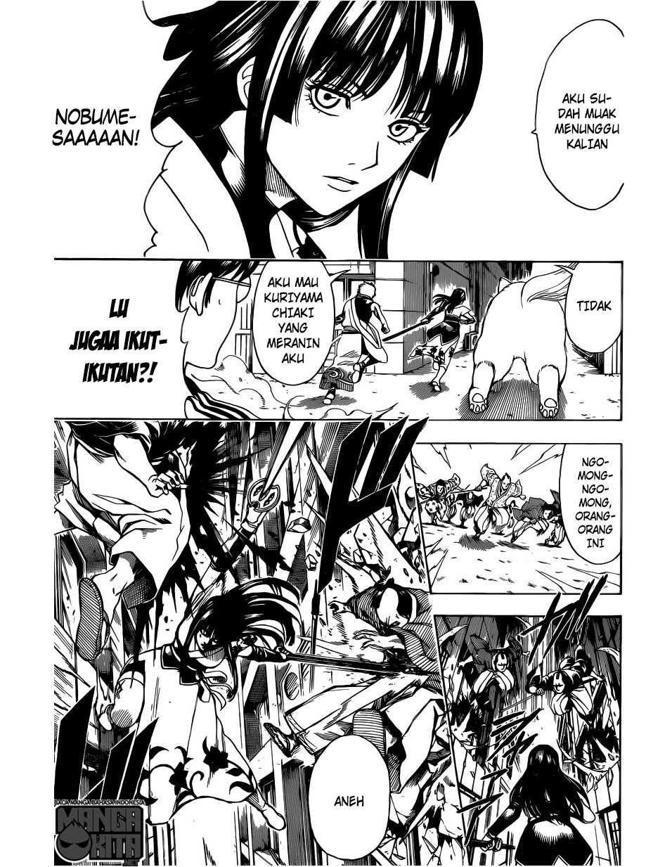 Gintama Chapter 601 - halaman 18