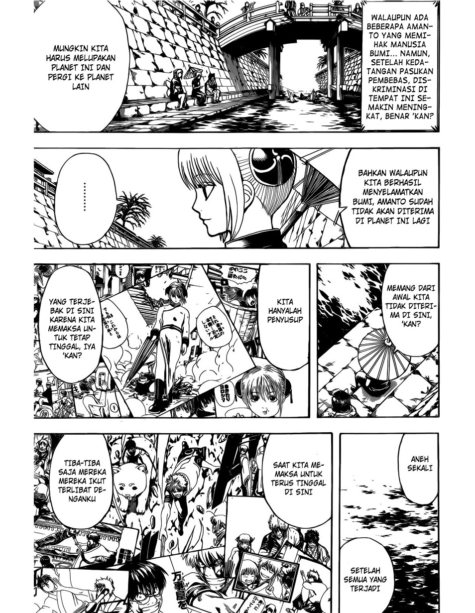 Gintama Chapter 601 - halaman 8