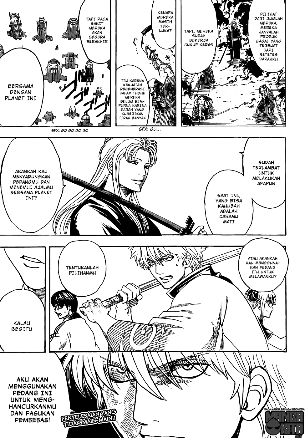 Gintama Chapter 603 - halaman 18