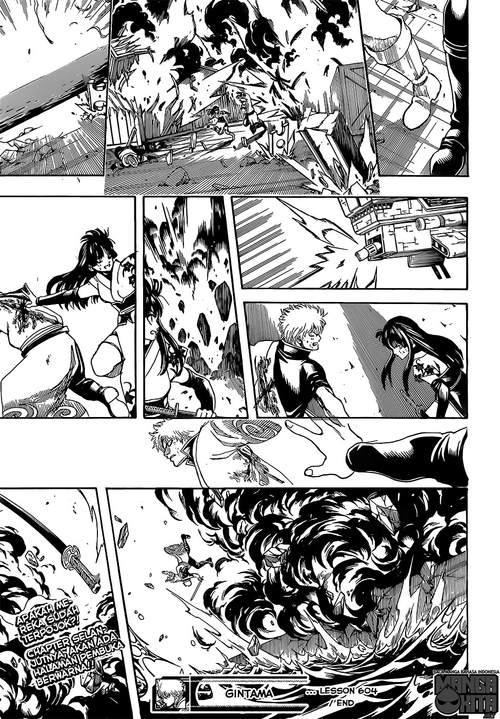 Gintama Chapter 604 - halaman 19
