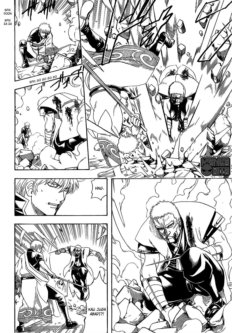 Gintama Chapter 604 - halaman 8