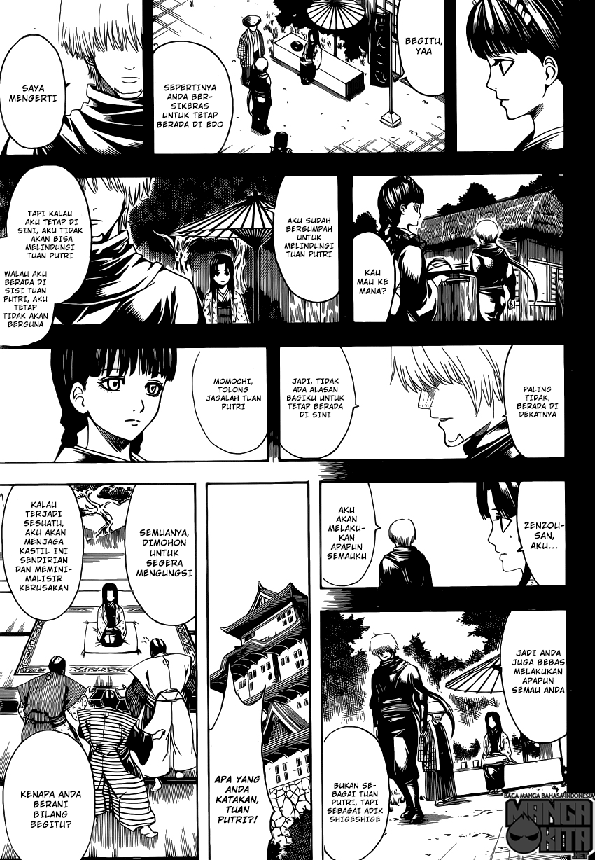 Gintama Chapter 605 - halaman 10