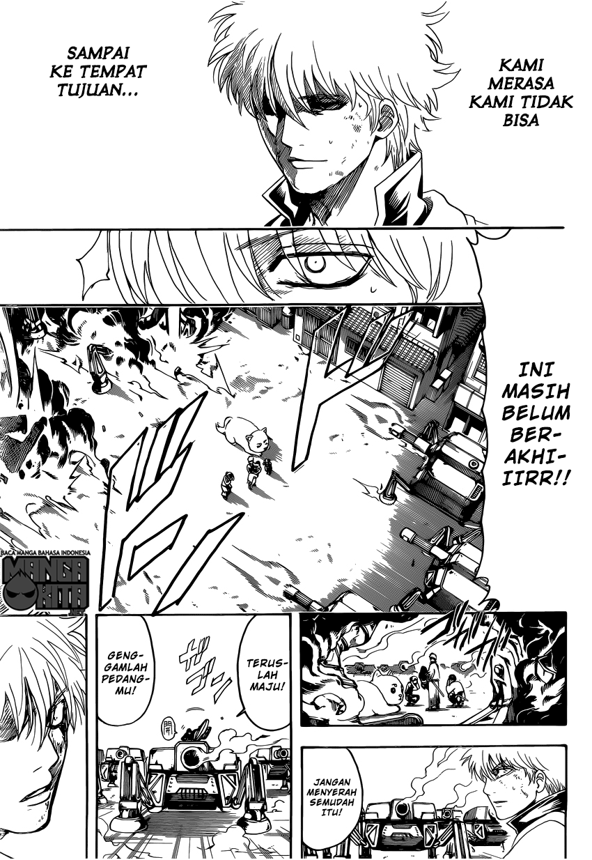 Gintama Chapter 605 - halaman 18