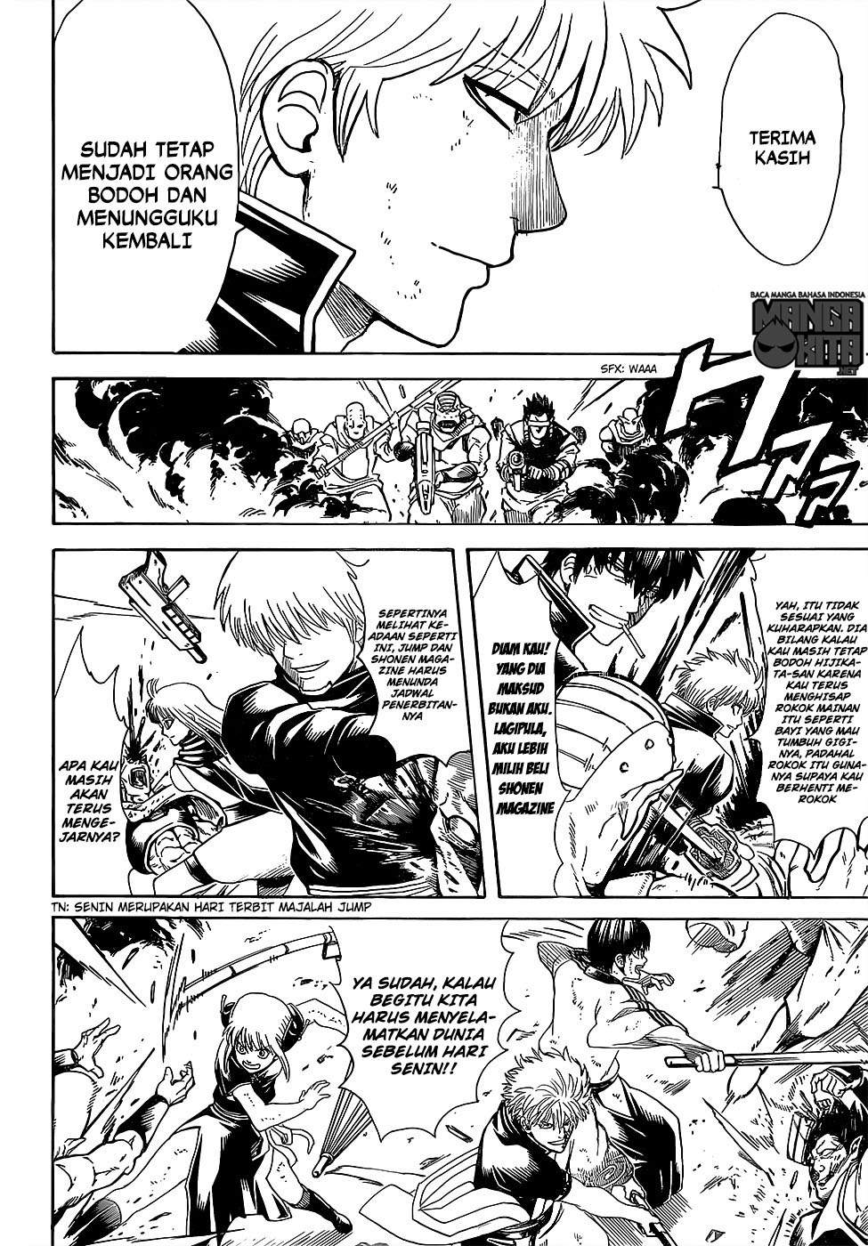 Gintama Chapter 608 - halaman 10