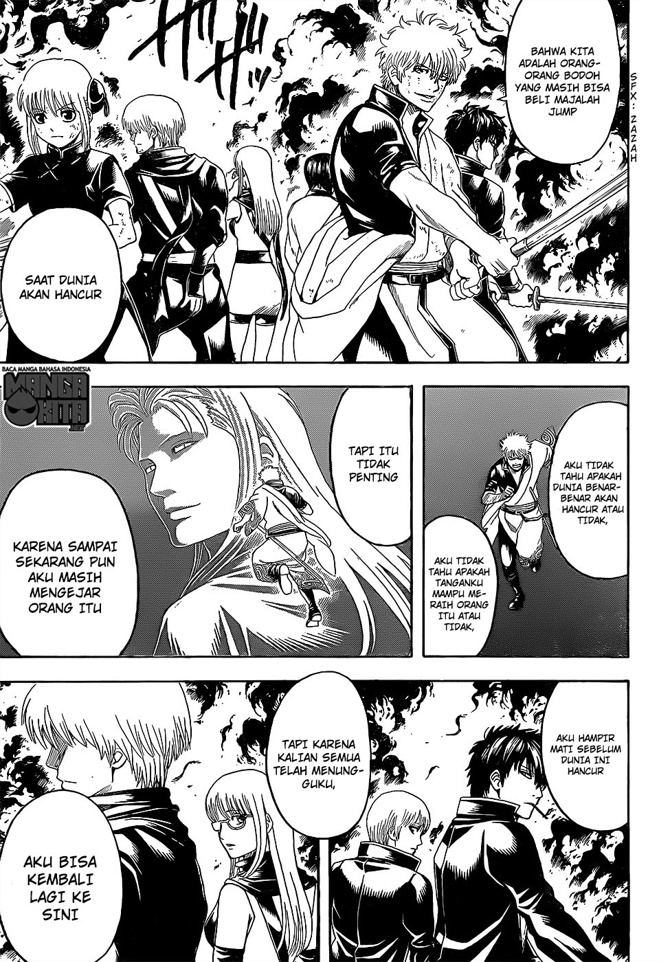 Gintama Chapter 608 - halaman 9