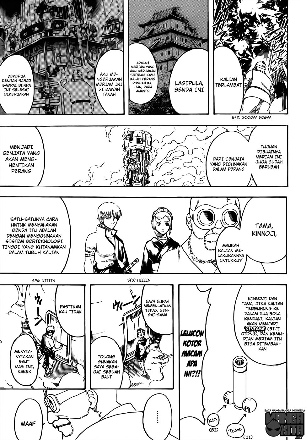 Gintama Chapter 609 - halaman 12