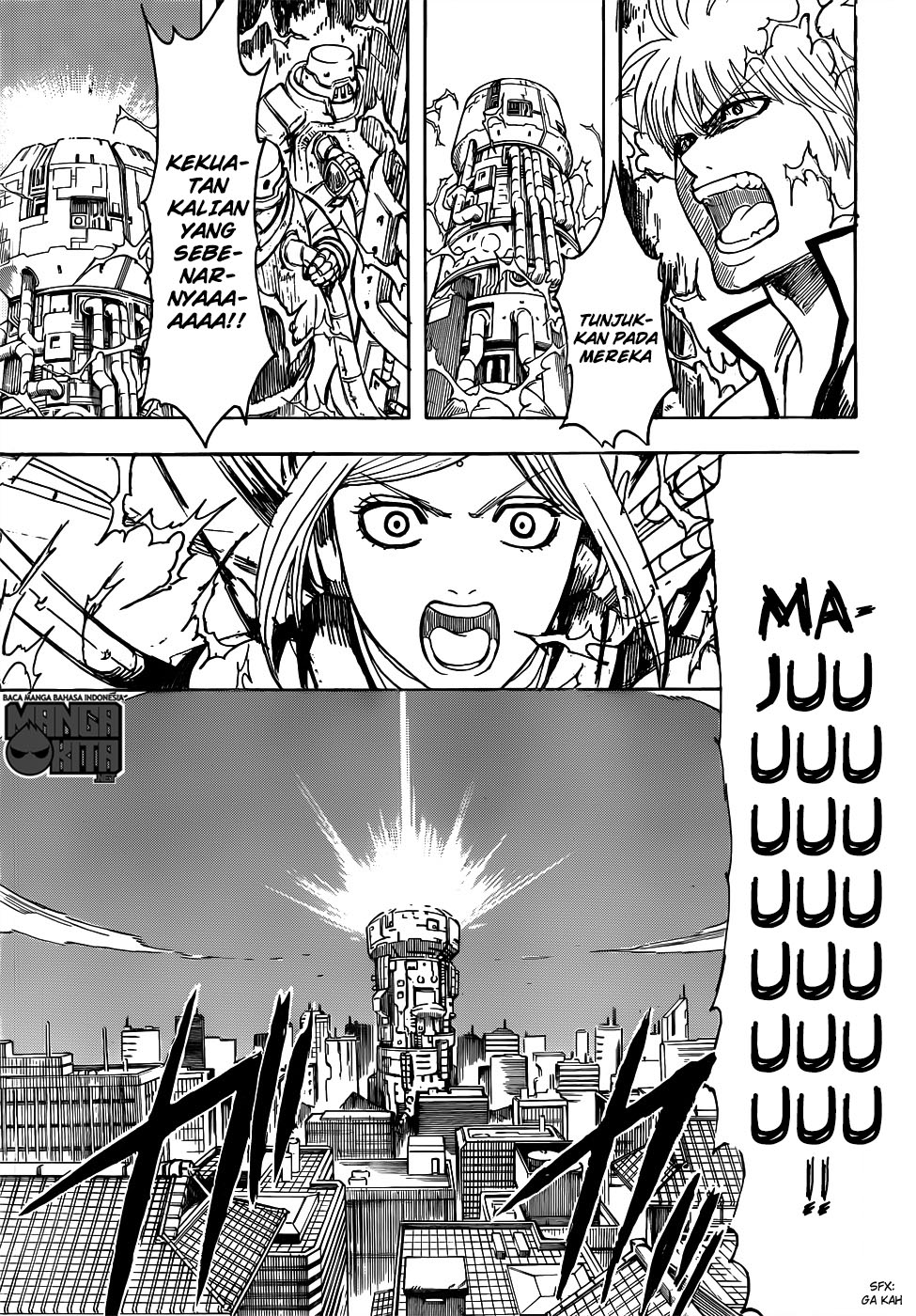 Gintama Chapter 609 - halaman 16