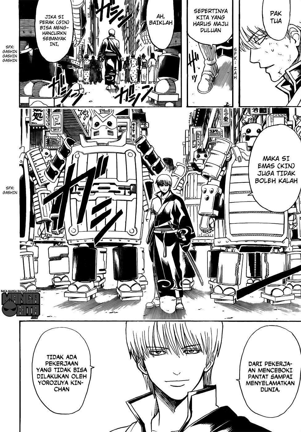Gintama Chapter 609 - halaman 5