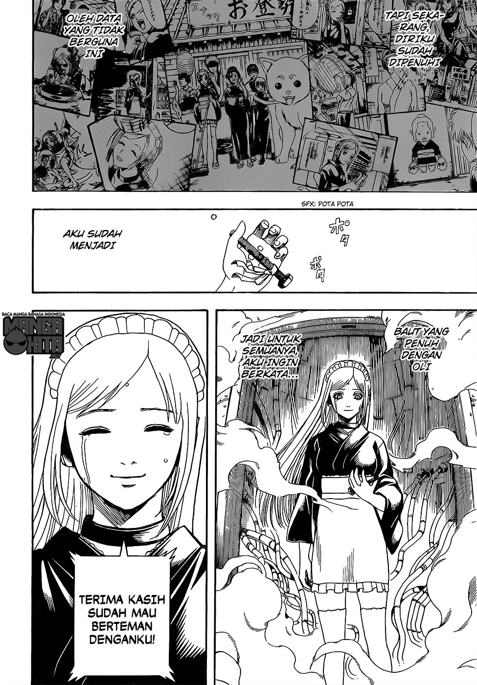 Gintama Chapter 610 - halaman 18