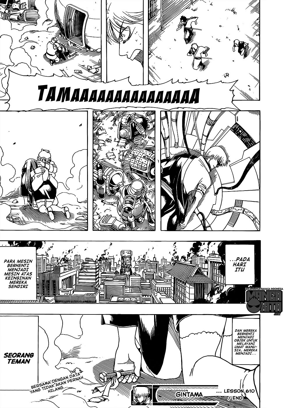 Gintama Chapter 610 - halaman 19