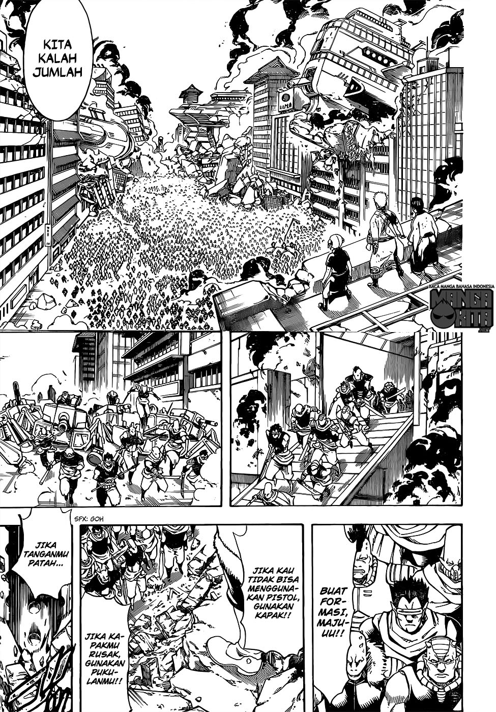 Gintama Chapter 611 - halaman 10