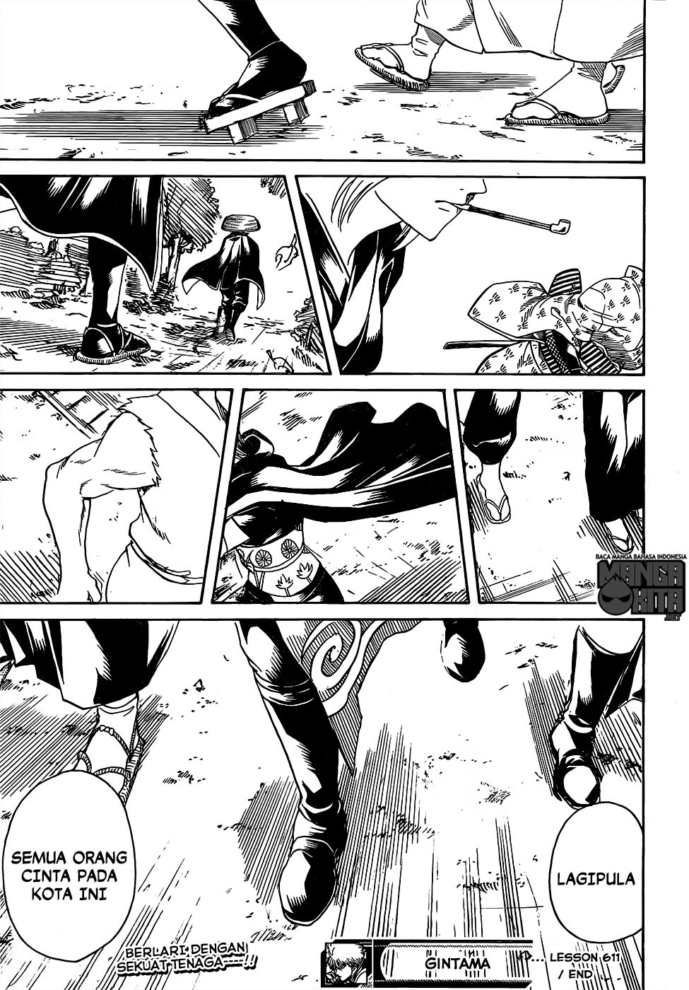 Gintama Chapter 611 - halaman 18