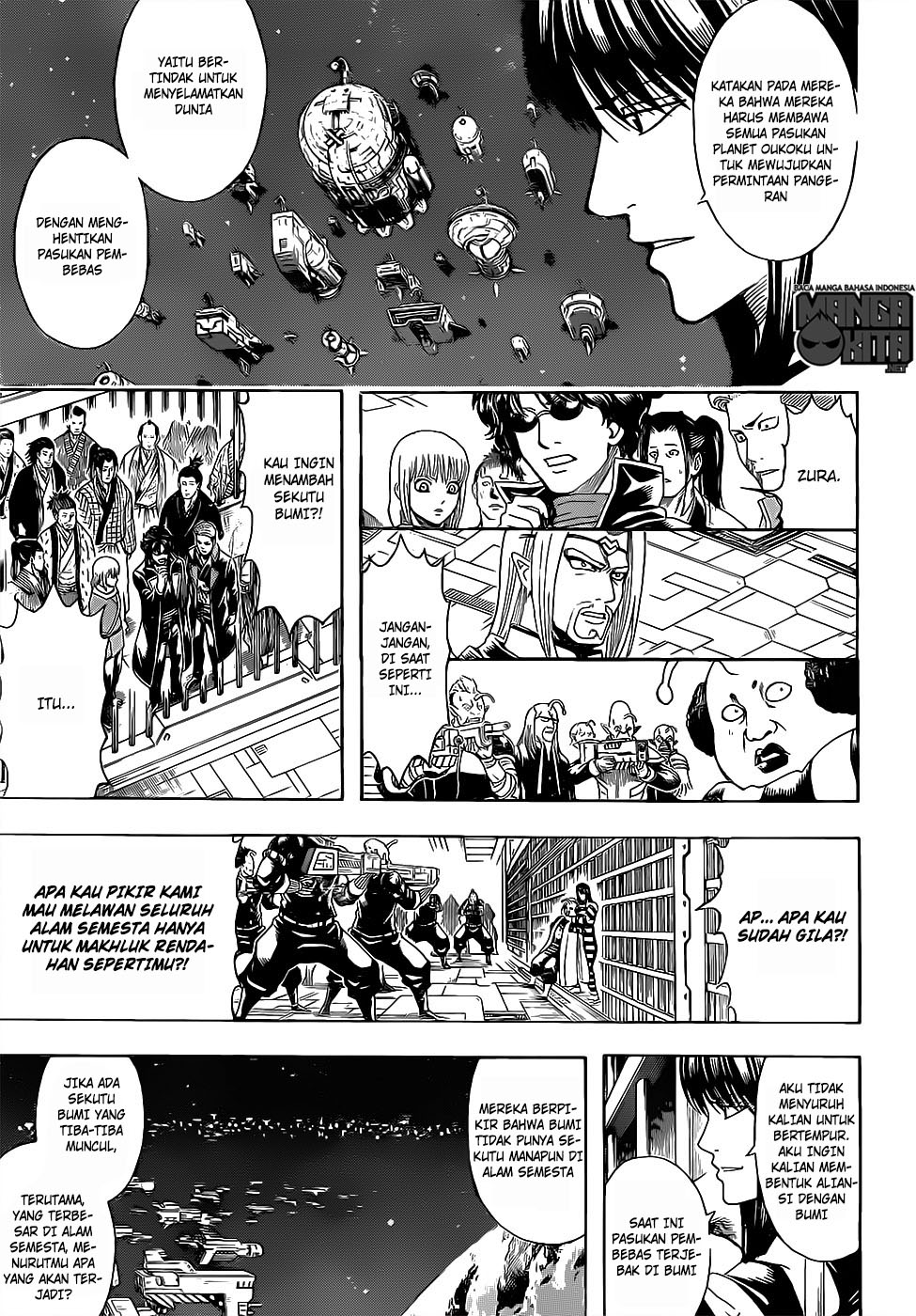 Gintama Chapter 613 - halaman 10