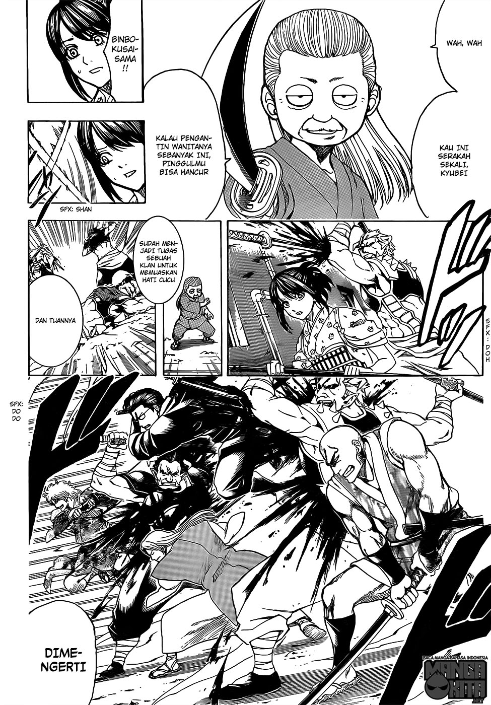 Gintama Chapter 617 - halaman 8