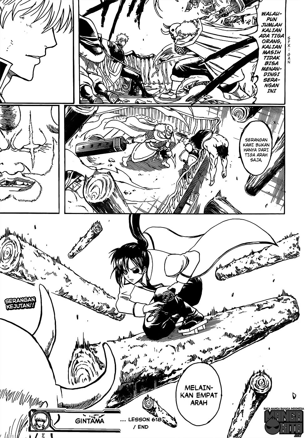 Gintama Chapter 618 - halaman 18