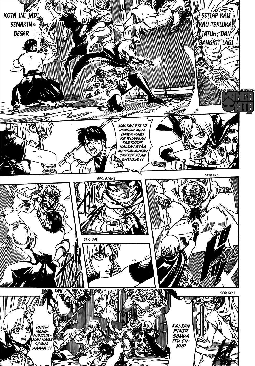 Gintama Chapter 623 - halaman 16