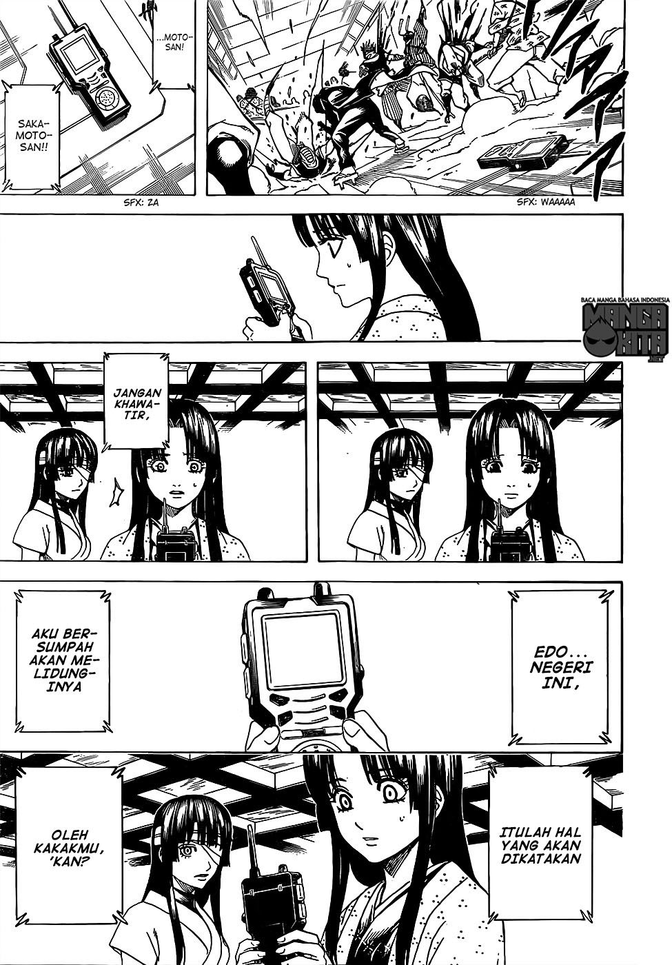 Gintama Chapter 630 - halaman 18