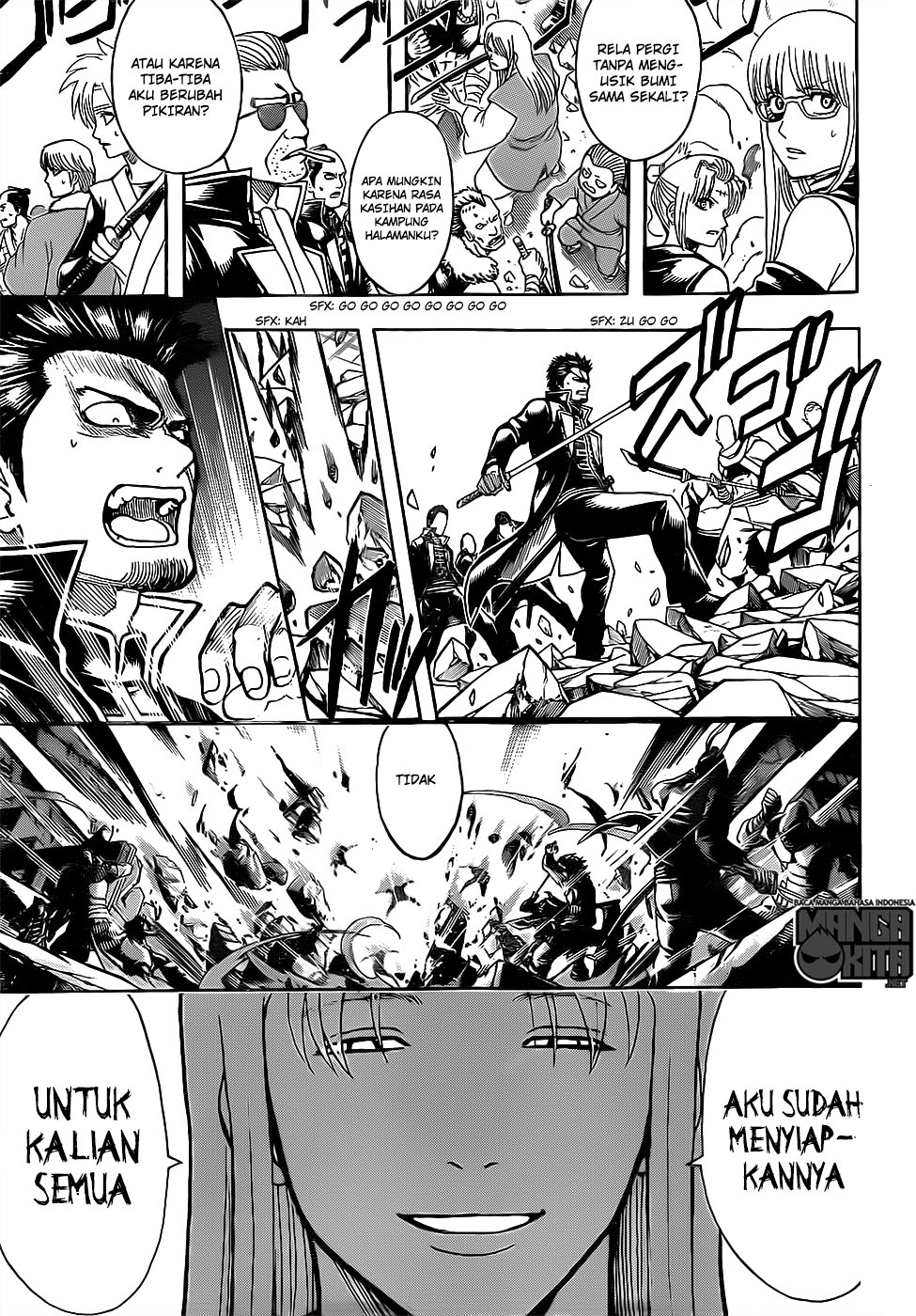 Gintama Chapter 637 - halaman 18